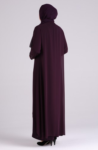 Habillé Hijab Plum 4579-02