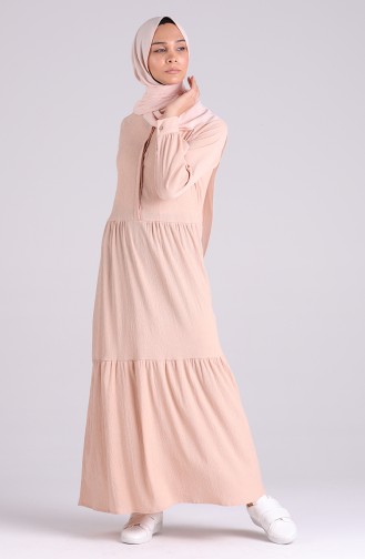 Robe Hijab Beige 5299-05