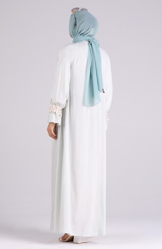 Robe Hijab Vert menthe 17909-01