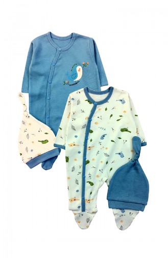 Blue Baby Overalls 6820
