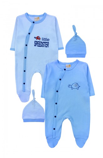 Blue Baby Overalls 0114