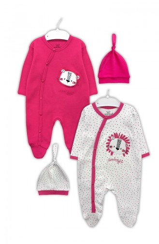 Pink Baby Overalls 0313