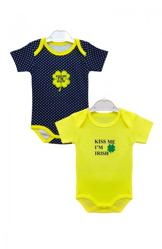 Yellow Baby Bodysuit 0330