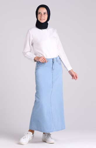 Denim Blue Skirt 32108-01