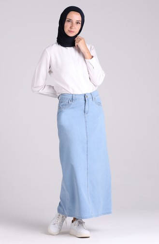 Denim Blue Skirt 32108-01