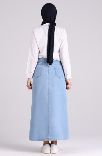 Denim Blue Skirt 32108-01