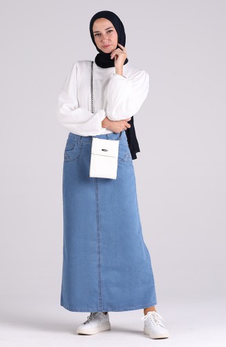 Denim Blue Skirt 32132-01