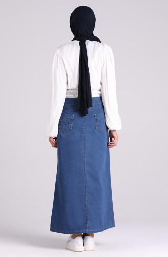 Navy Blue Skirt 32132-02