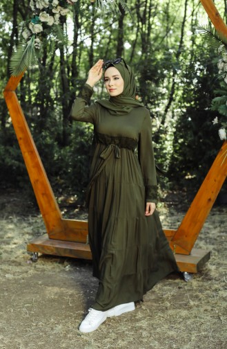 Robe Hijab Khaki 8262-02
