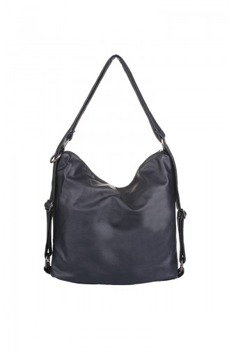 Navy Blue Shoulder Bags 409-011