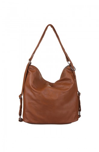 Tobacco Brown Shoulder Bag 409-091