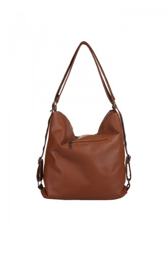 Tobacco Brown Shoulder Bag 411-091