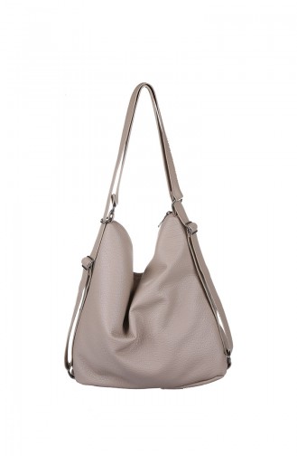 Silver Mink Shoulder Bag 412-022