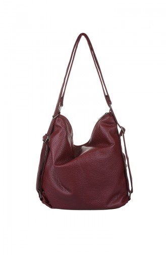 Claret red Shoulder Bag 412-031