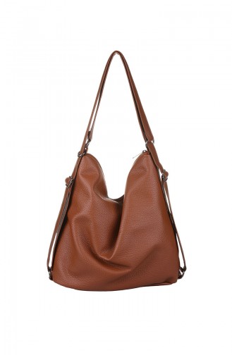 Tobacco Brown Shoulder Bag 412-091