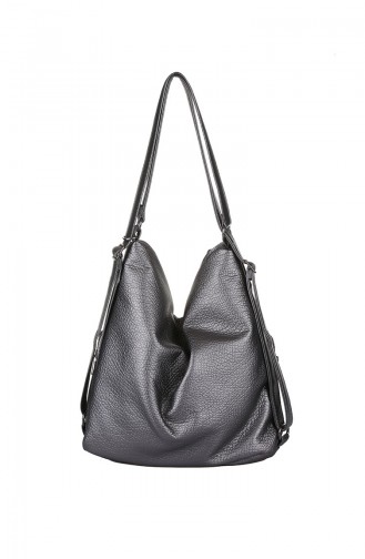 Silver Gray Shoulder Bag 412-200