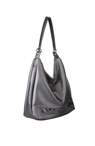 Silver Gray Shoulder Bag 414-200