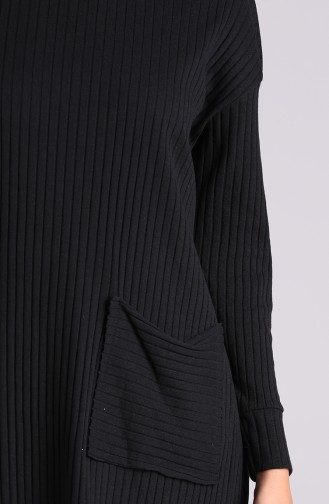 Pocket Tunic Trousers Double Suit 8146-01 Black 8146-01