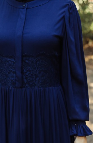Robe Hijab Bleu Marine 8261-01