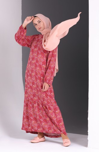 Robe Hijab Plum 5322-01