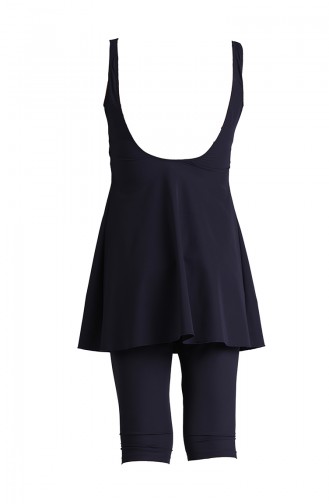 Navy Blue Modest Swimwear 0122-06