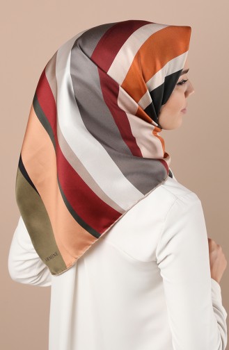 Khaki Scarf 8301D-01