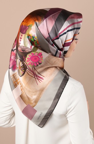 Khaki Scarf 8308D-01