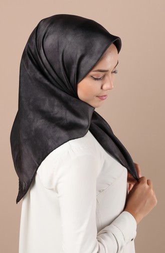 Black Hoofddoek 8333D-02