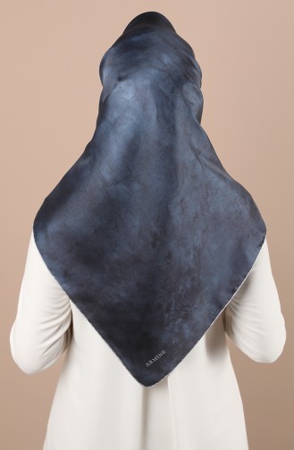 Dunkelblau Kopftuch 8333D-05