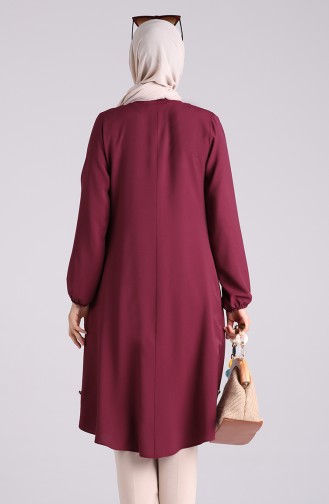 Claret red Tuniek 1221-05