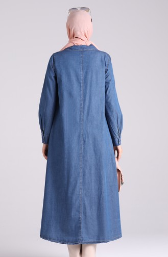 Navy Blue Tuniek 6475-01