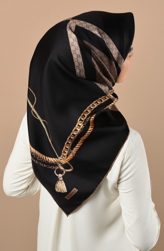 Black Hoofddoek 8307D-02