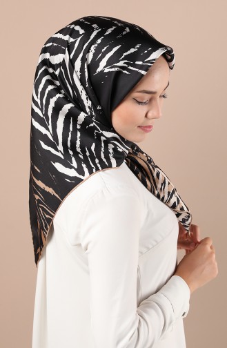 Black Hoofddoek 8344D-02