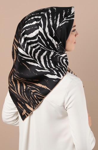 Black Hoofddoek 8344D-02