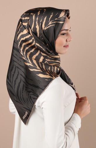 Dark Khaki Scarf 8344D-03