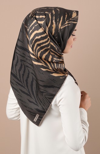 Dark Khaki Scarf 8344D-03