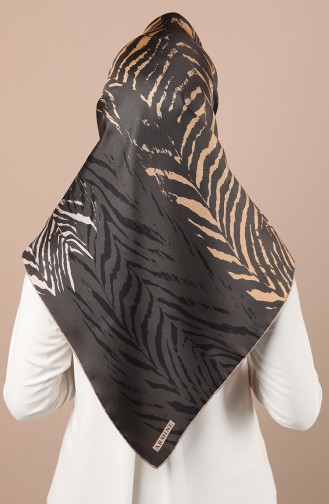 Dark Khaki Scarf 8344D-03