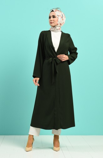 Smaragdgrün Kimono 8268-06
