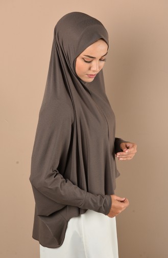 Eşarp Tunik 0043-02 Koyu Vizon