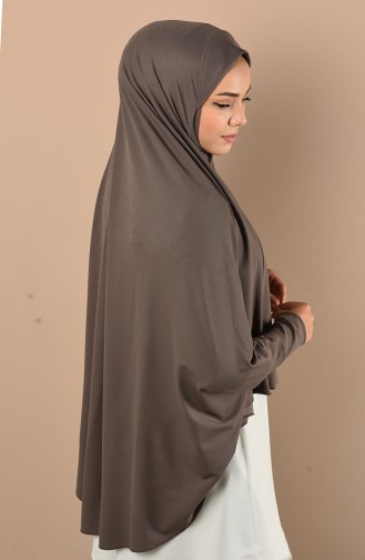 Eşarp Tunik 0043-02 Koyu Vizon