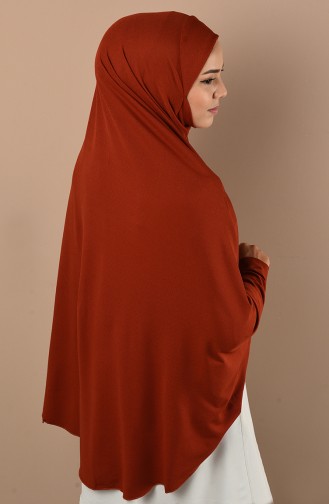 Brick Red Shawl 0043-13