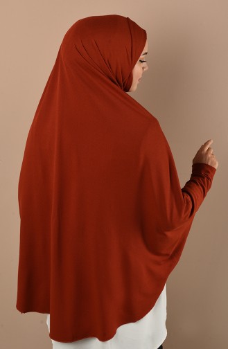 Brick Red Shawl 0043-13