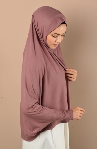 Beige-Rose Schal 0043-14