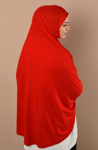 Eşarp Tunik 0043-17 Kırmızı