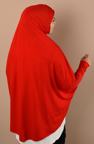 Eşarp Tunik 0043-17 Kırmızı