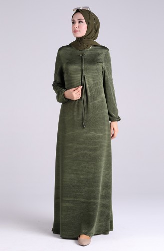 Green Hijab Dress 2028-06