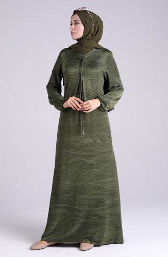 Green Hijab Dress 2028-06