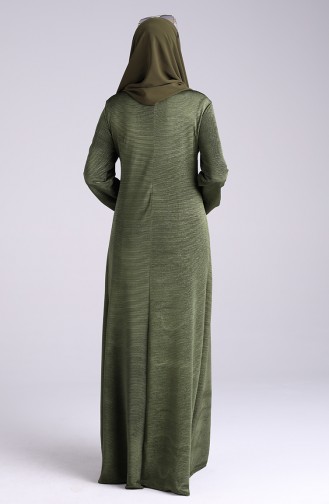 Green Hijab Dress 2028-06