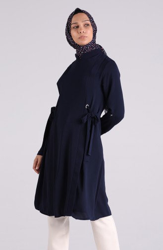 Navy Blue Tuniek 1073-02