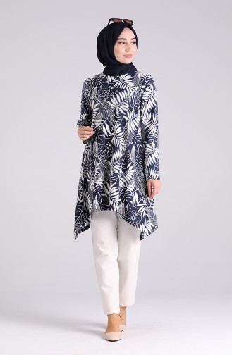 Navy Blue Tunics 4886F-02